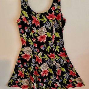 Betsey Johnson Rare Vintage 1991 Mini Dress w/Belt Size M